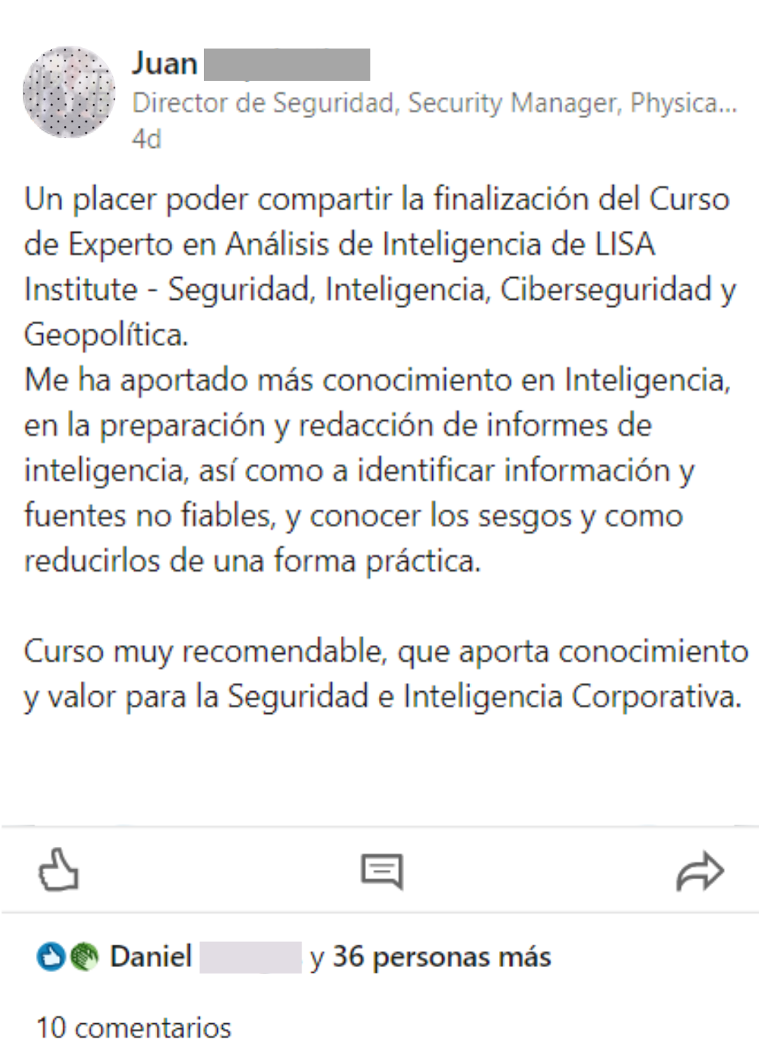Comentario Alumno Inteligencia