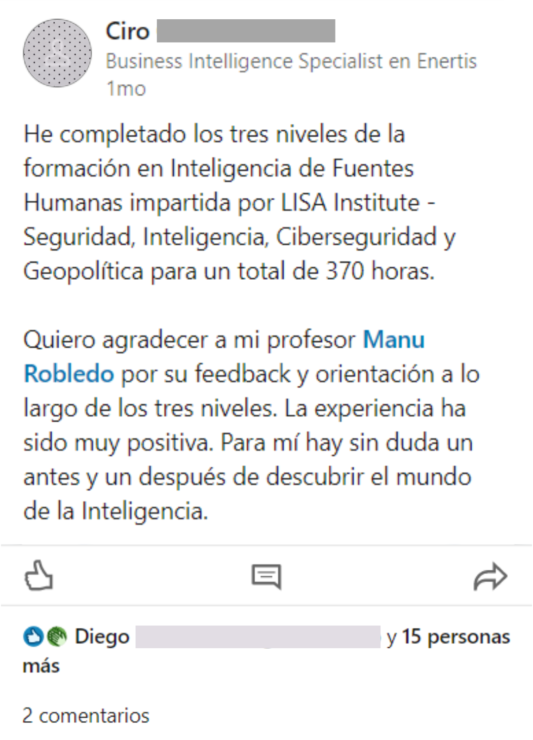 Comentario Alumno Inteligencia